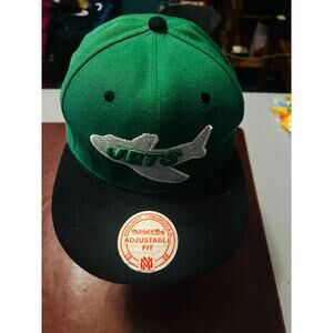 New York Jets Mitchell And Ness Vintage Collection Hat 100% Wool Snapback